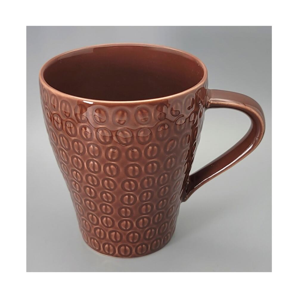 Starbucks 2008 Coffee Bean Brown Coffee Mug 12 oz by Design House Stockholm